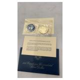 1973 Uncirculated Eisenhower Silver Dollar Coin