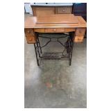 Antique Sewing Machine Cabinet (NO MACHINE)