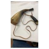 Vintage Old Powder Horn