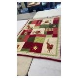 58" x  49" Christmas Quilt