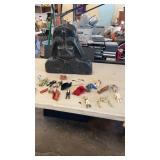 Vintage Star Wars Action Figures & Carrying Case
