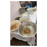Old Enamel Bowls