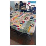 87" x 107" Handmade Quilt Top