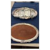 Silverplate Meat Serving Trays Platters