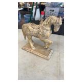 Resin Horse Sculpture