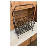 Metal Magazine Rack