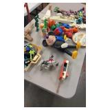 Junk Drawer of Old Vintage Toys