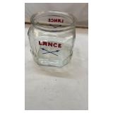 Lance 8 Sided Cookie Peanut Jar  AS IS