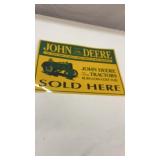 John Deere Tractor Sign