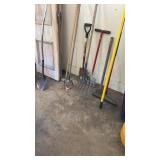Group of Yard Tools
