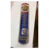 Mail Pouch Chewing Tobacco Advertising Thermometer