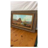 Painting on Canvas Desert Scene by Jo Ashbach