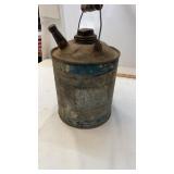 Vintage Galvanized Gas or Oil Can