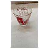 1 University of Alabama 1961 Football Glass