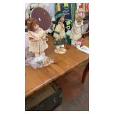 3 Porcelain Dolls