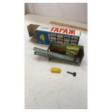 Vintage Russian Wind Up Toy Car Elevator