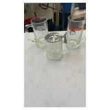 Hooters & Slim Jim Glass Mugs