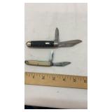 Pair of Imperial 2 Blade Folding Pocket Knives