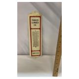 Vintage Metal Advertising Thermometer
