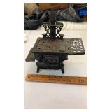 Small Mini Crescent Cast Iron Stove
