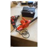 Electric Drill, Chainsaw & Tire Inflator