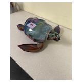 BEAUTIFUL LARGE MURANO GLASS TURTLE ITALY