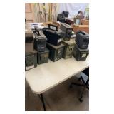10 Used Ammunition Cans