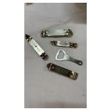 4 Vintage Bottle Openers