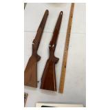 Pair of Wood Stocks for Rifles Guns
