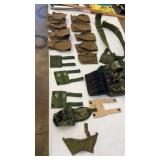 Military Belt & Ammo Gear Carrying Items