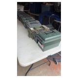12 Plastic Ammunition Cans