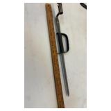 Antique Military Rifle Bayonet 21" Long