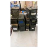 10 Military Ammunition Cans