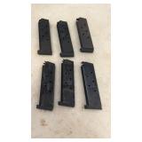 Six 1911 Magazines for handgun