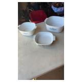Corning Ware  Casserole Dishes