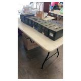 10 Used Metal Military Ammunition Ammo Cans