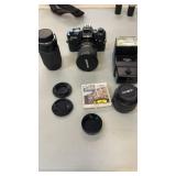 Minolta X-700 Camera 35mm with 3 Lens