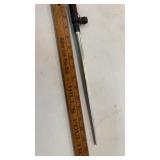Vintage Military Rifle Bayonet