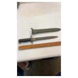 Original UFH M1 Garand Bayonet & M7 Sheath