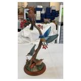 Danbury Mint Autumn Symphony Birds 1 AS IS