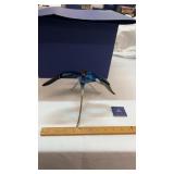 Large Swarovski Roller Blue Turquoise Bird 0957568