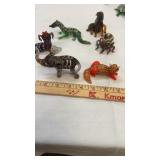 6 Fitz and Floyd Glass Animals