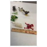 7 Fitz and Floyd Glass Animals