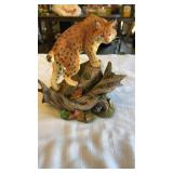 Danbury Mint On The Prowl Nick Bibby Bobcat