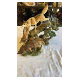 Danbury Mint The Hunt Nick Bibby Wolves