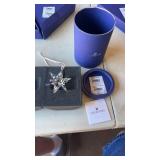 Swarovski Crystal Christmas Tree Ornament