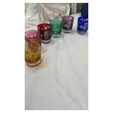 6 Cut to Clear Tumbler Glass Set