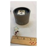 Swarovski Crystal Bear with Honey Pot