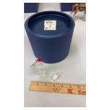 Swarovski Crystal Stork with Baby 659401