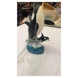 Danbury Mint Graceful Leap Whale Mike Atkinson